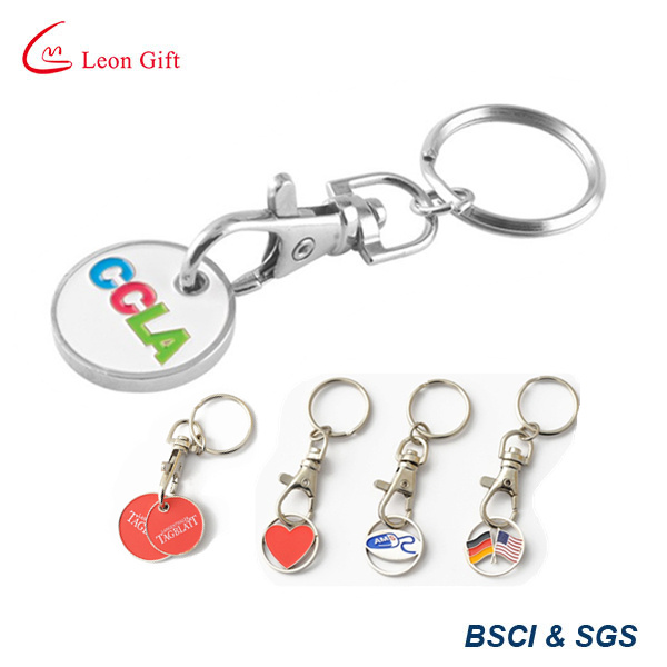 Factory Custom Company Logo Key Chain Keyrings