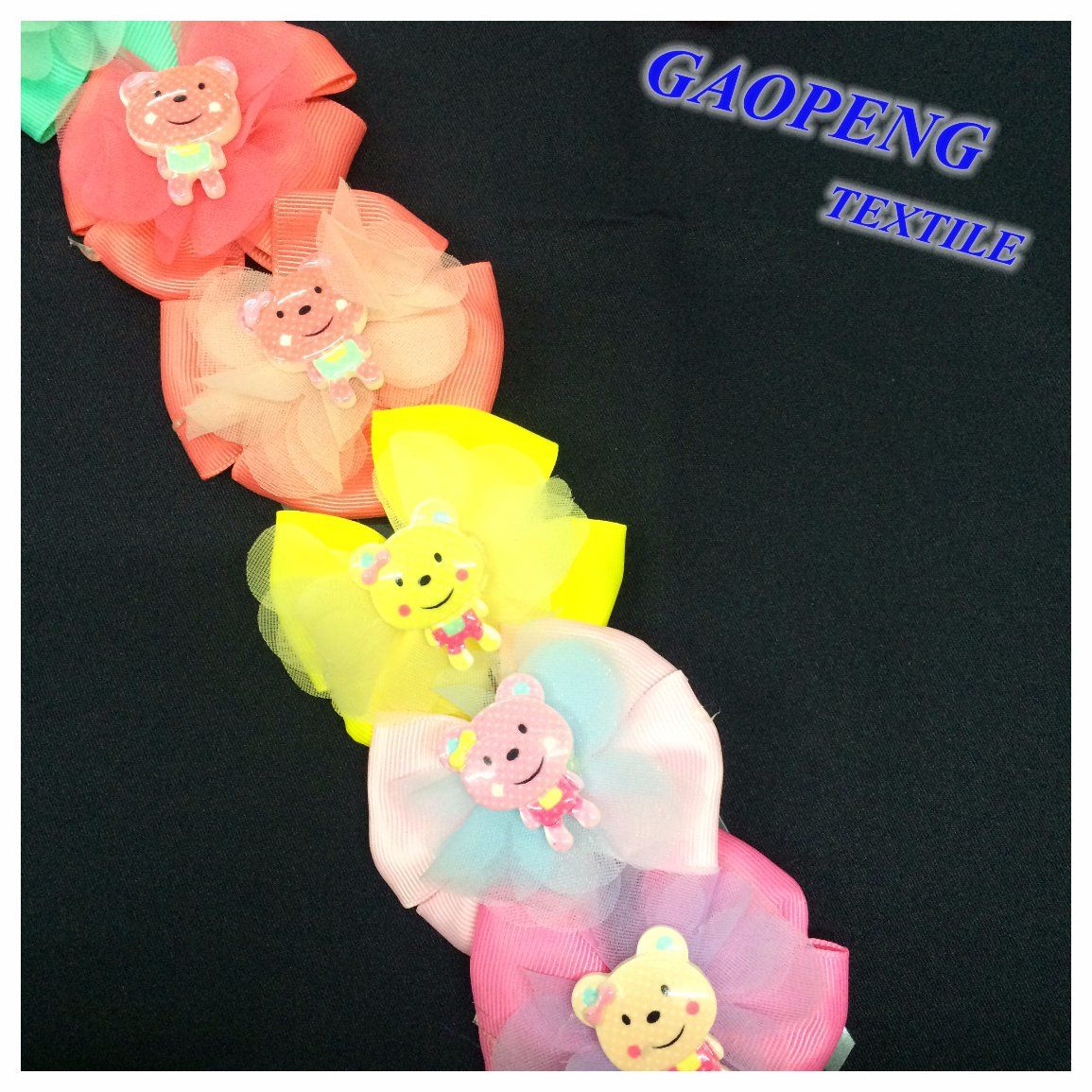 Colored Mini Bowknot Clips Gpfj022