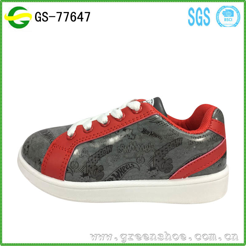 Injection Shoes Cheap Fashion Printing Artwork for Children