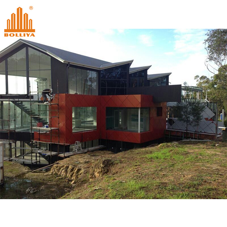 Copper Composite Panel Cladding on Buildings