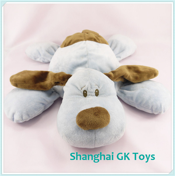 Different Colors Dog Pillow Plush Dog Travel Pillows