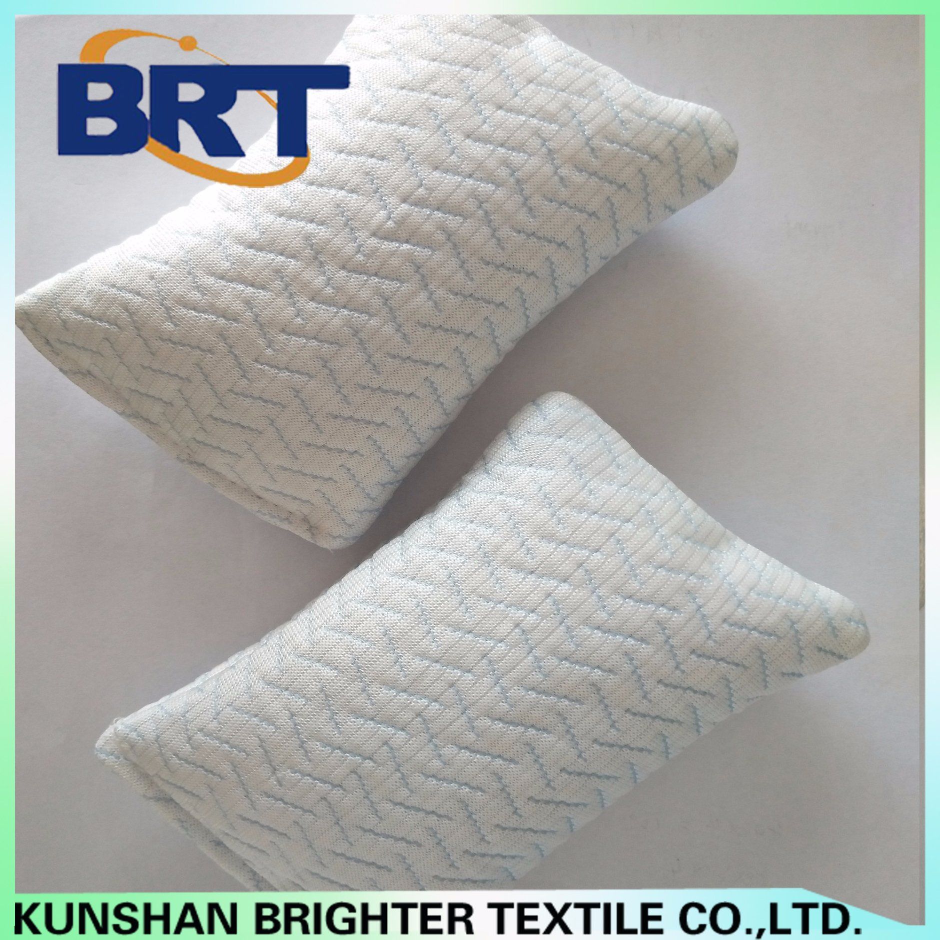 Blue String Cool Feeling Air Layer Waterproof Pillowslip