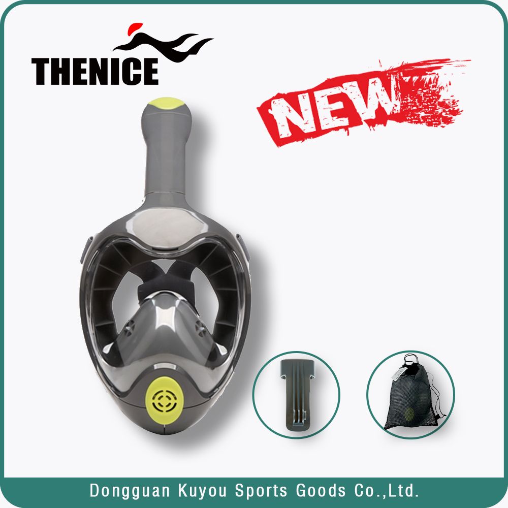 2018 Newest Upgraded Version Full Face Snorkel Diving Mask