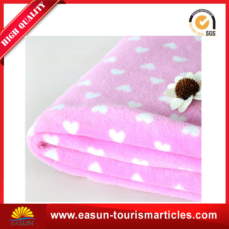 Child Soft Animal Printed Mink Cotton Blankets