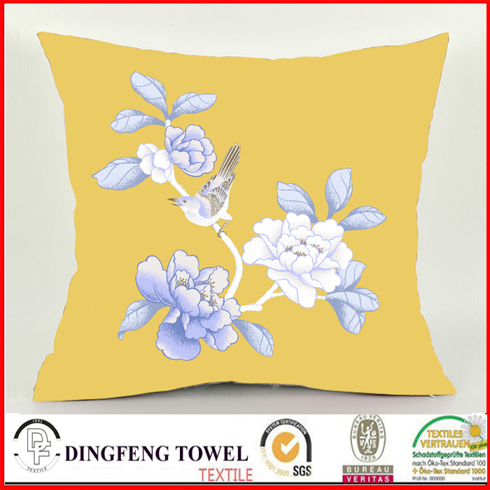 2016 New Design Luxury Printed Cushion Cover Df-C018
