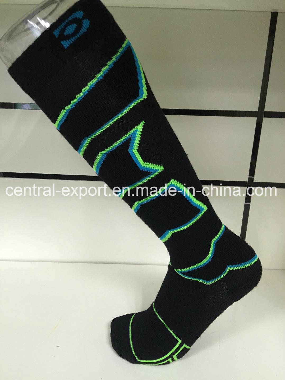 Customized Men Wool Nylon Elastane Ski Socks