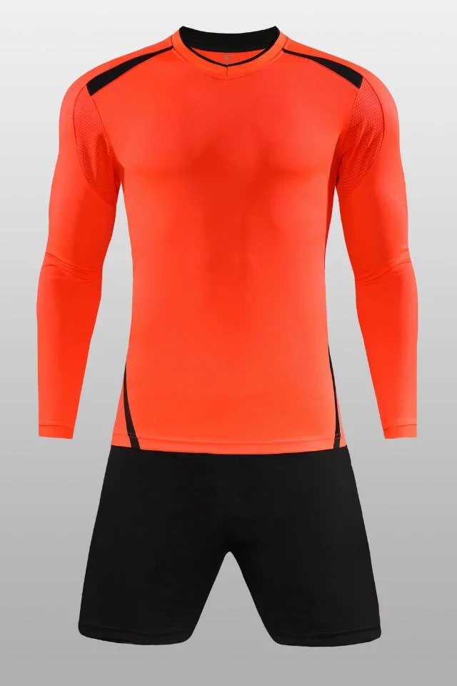 China Manufacturer Custom Soccer Jersey Plain Classic Football Shirt Long Sleeve's Football Jersey