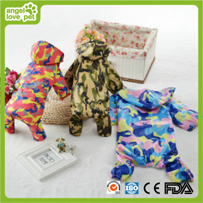 Fan Color Pet Rain Coat Pet Clothes