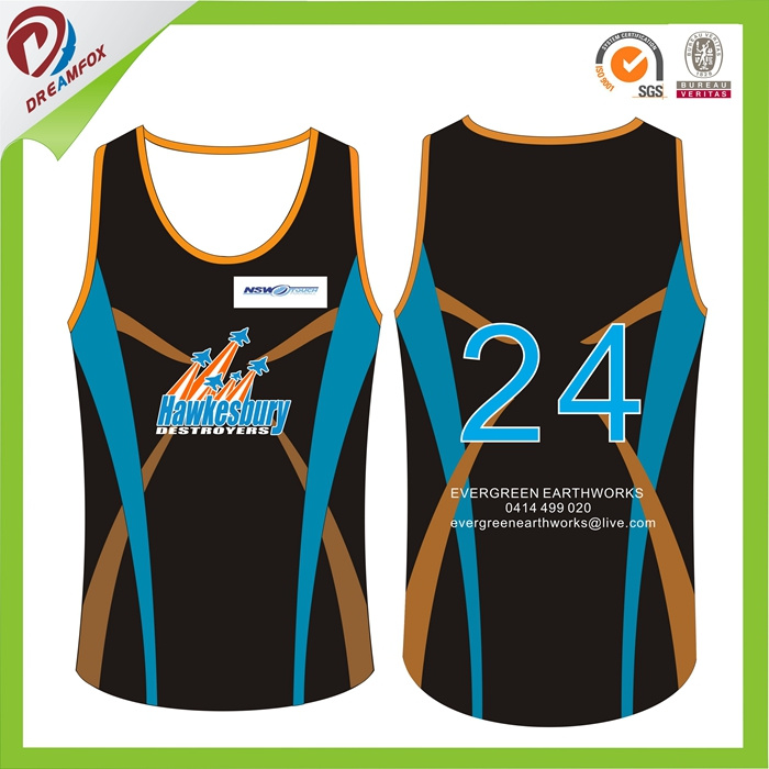 Custom Sublimated Longline Low Cut Vest with Wholesale Price