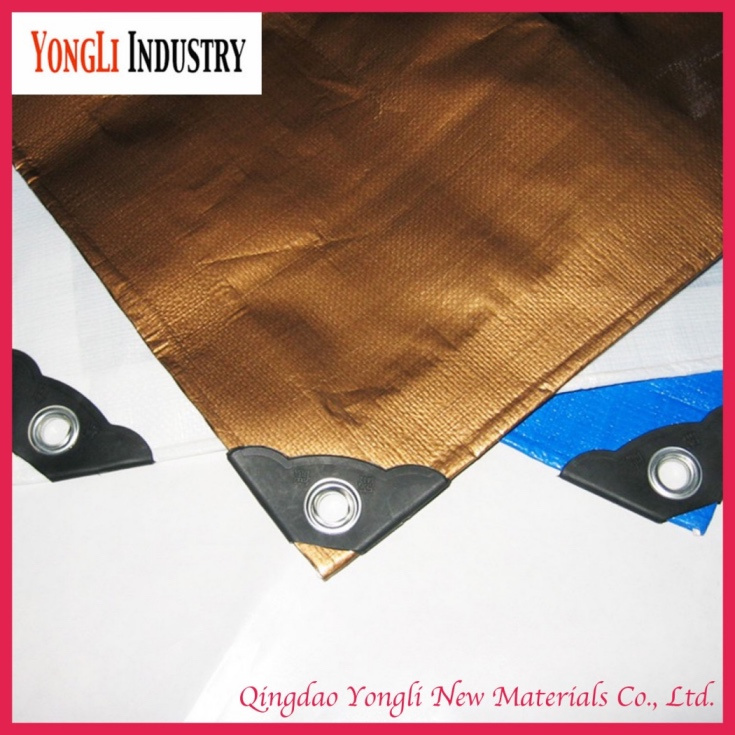 China Supplier High Quality PE Tarpaulin with Corner