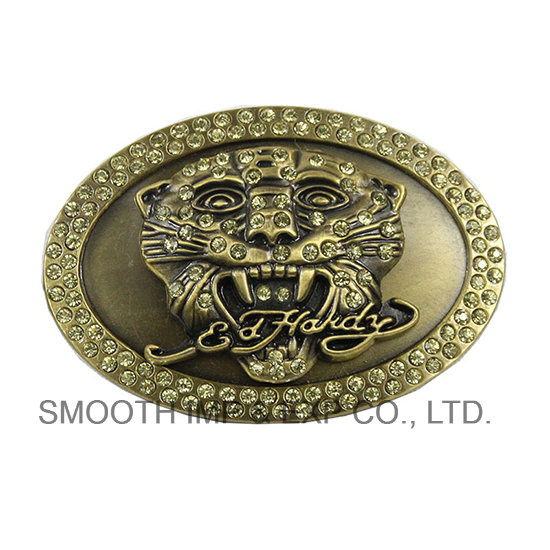 Fashion Rhinestone Man Belt Buckle Hardware Garment Accessories Button Enamel