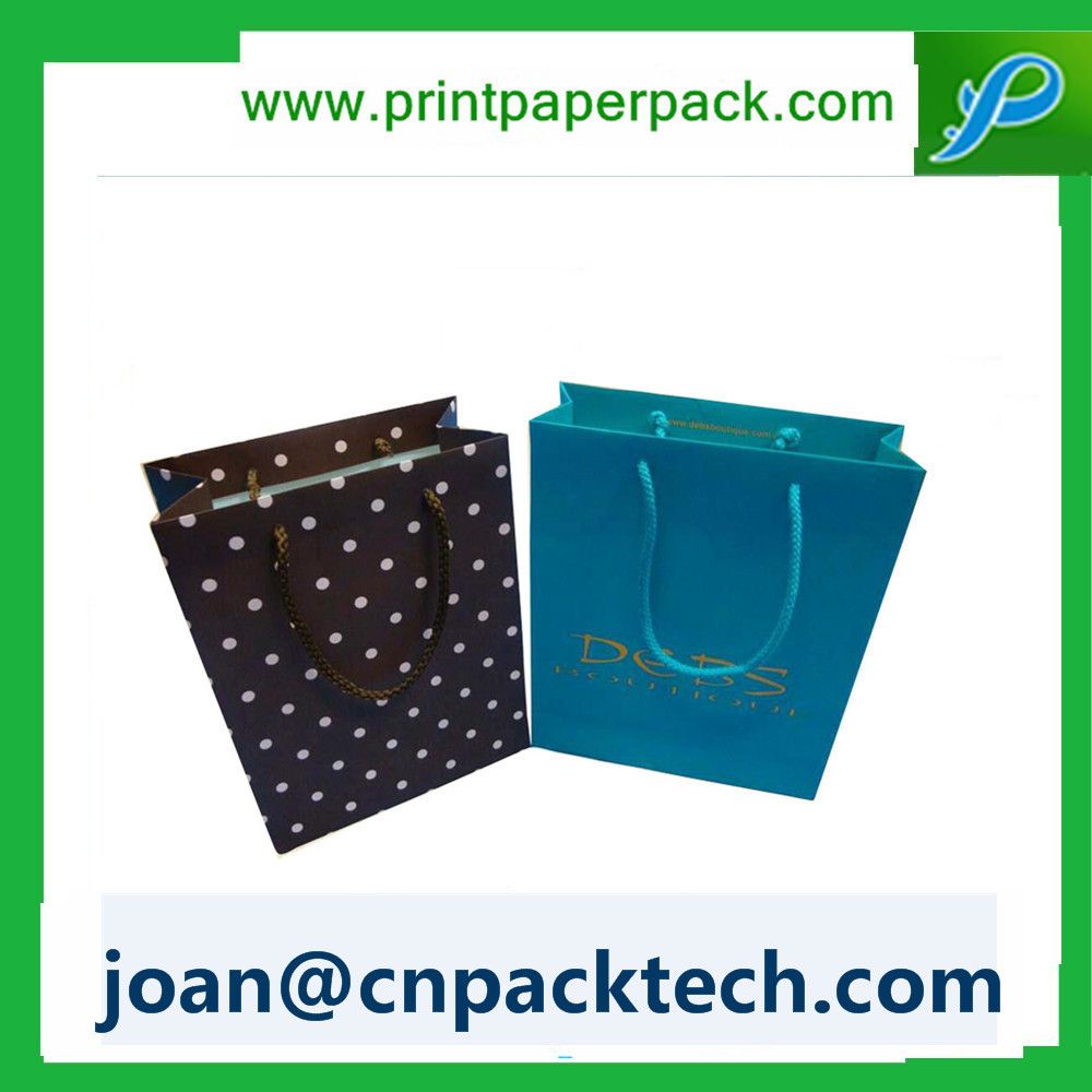 Handle Paper Shopping Reusable Bag