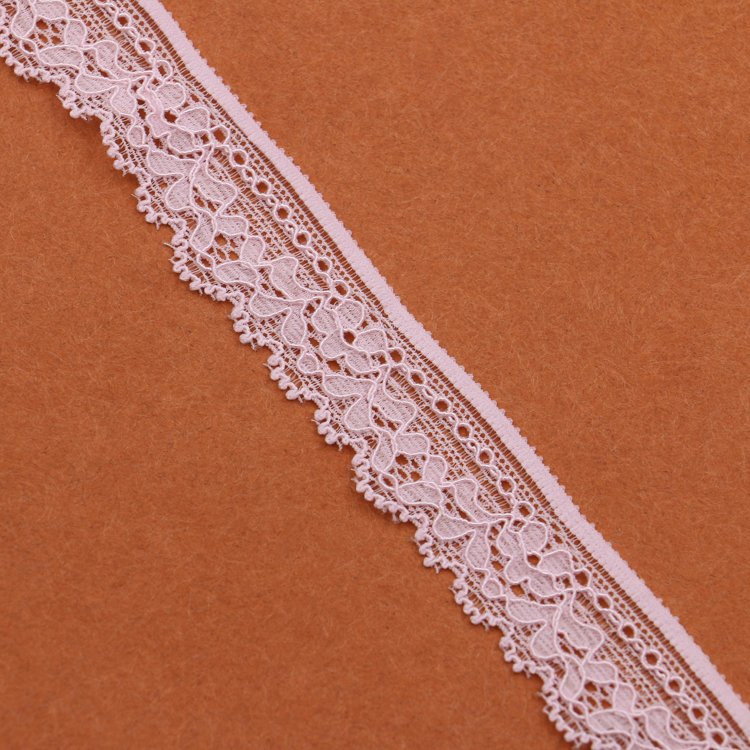 Scalloped Stretch Narrow Lace Trim