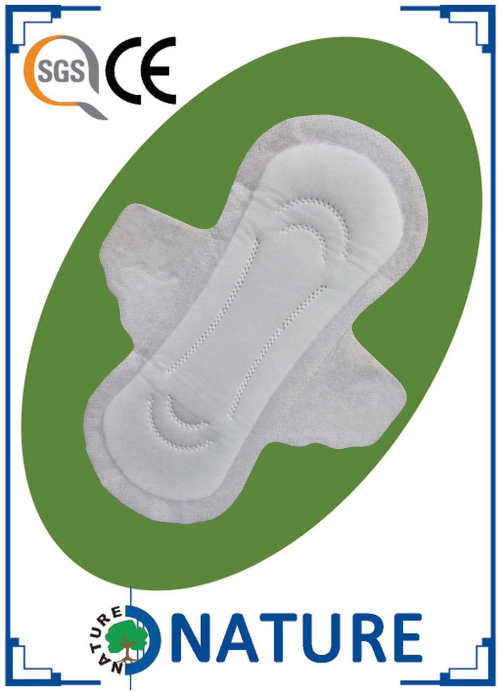 Grade B Sanitary Pad for Day Use