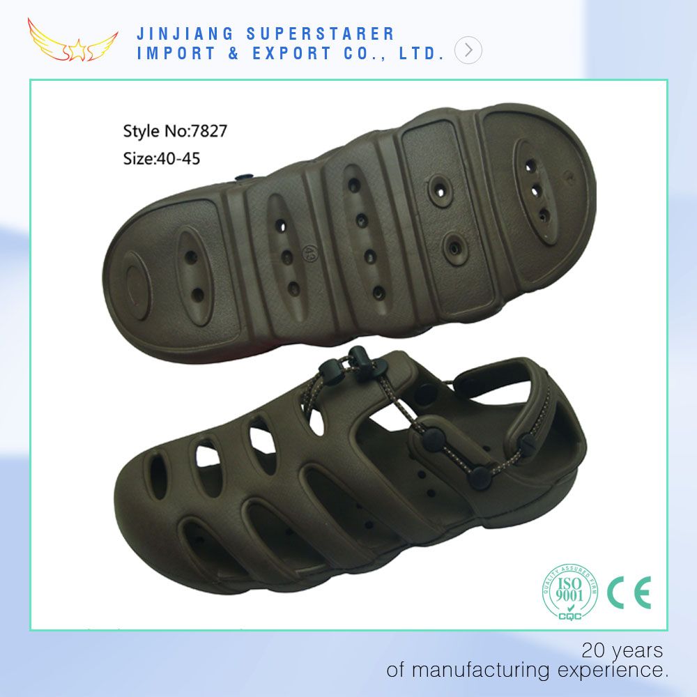 Stylish EVA Men Sandals with Binding Toe Toggle Strap