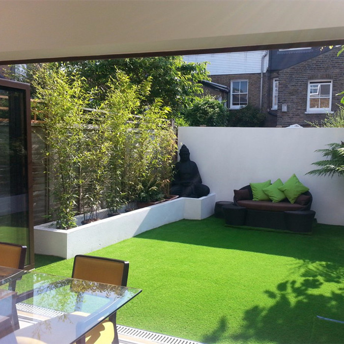 45mm Height 18900 Density Leou10 Landscaping Artificial Grass Carpet Rug for Decoration