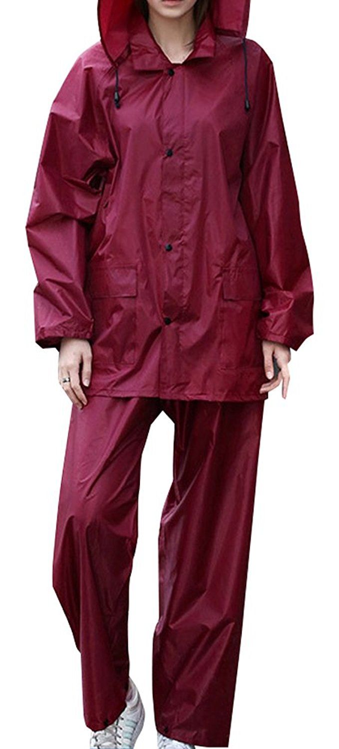 Custom Lightweight Polyester Nylon Rainwear with Reflective Strips