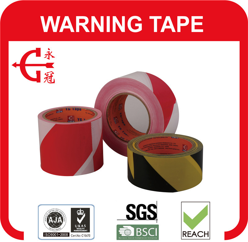 Safety PVC Warning Tape and PVC Floor Marking Tape