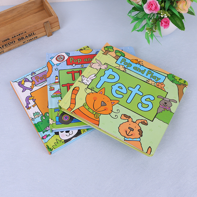 Super Quality Custom Bulk Book Print/Children Book Print/Waterproof Coloring Book