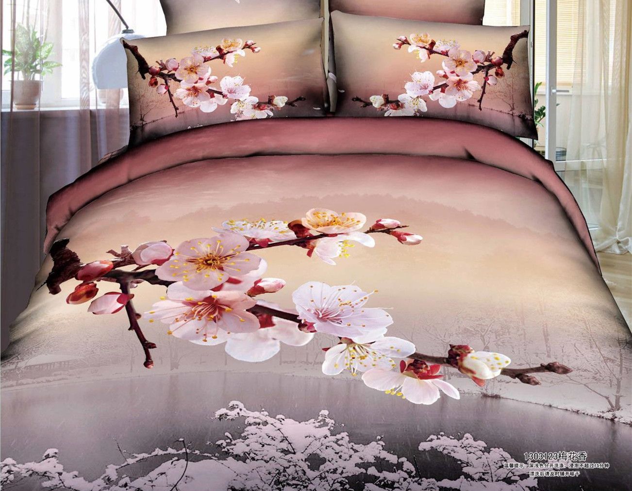 2015 New Design 3D Printed Bedding Set Hot Selling