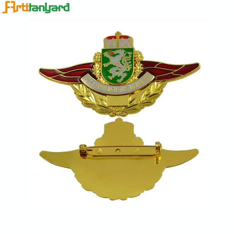 Custom Design Badge with Soft Enamel