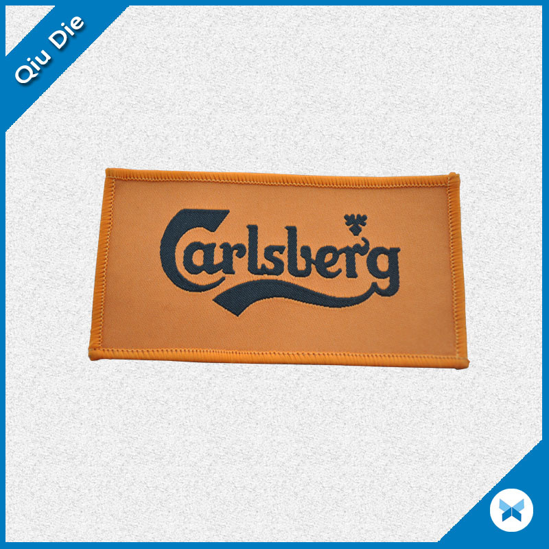 Garment/Fabric Flag Label/Main Label/Woven Label with Serging