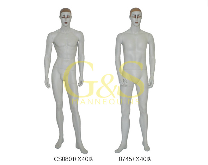 Factory Directly Sale FRP Fashion New Design Male Fiberglass Mannequins (GS-HF-044)