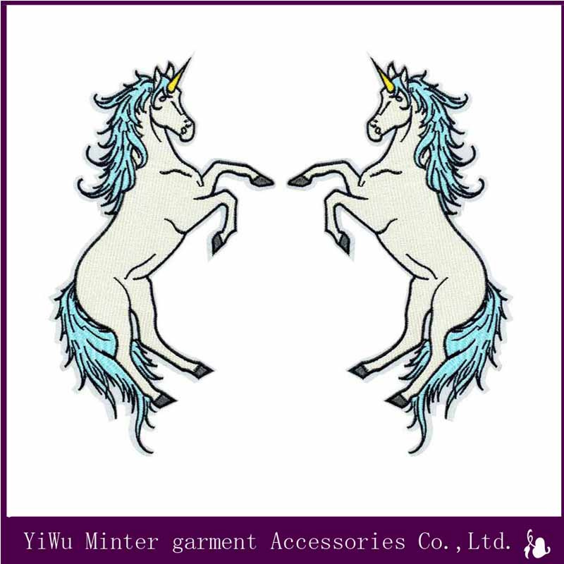 Unicorn Embroidered Applique Iron on Patch Design DIY Sew Iron on Patch Badge Embroidery Wholesale / Lot