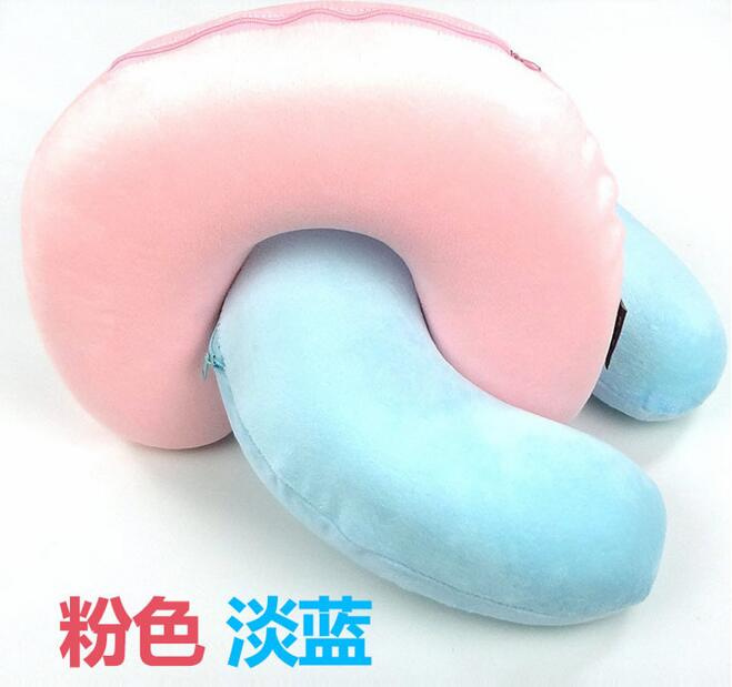 Promotion New Design Therapeutic Soft Travel Car Memory Foam Neck U Shape Pillow