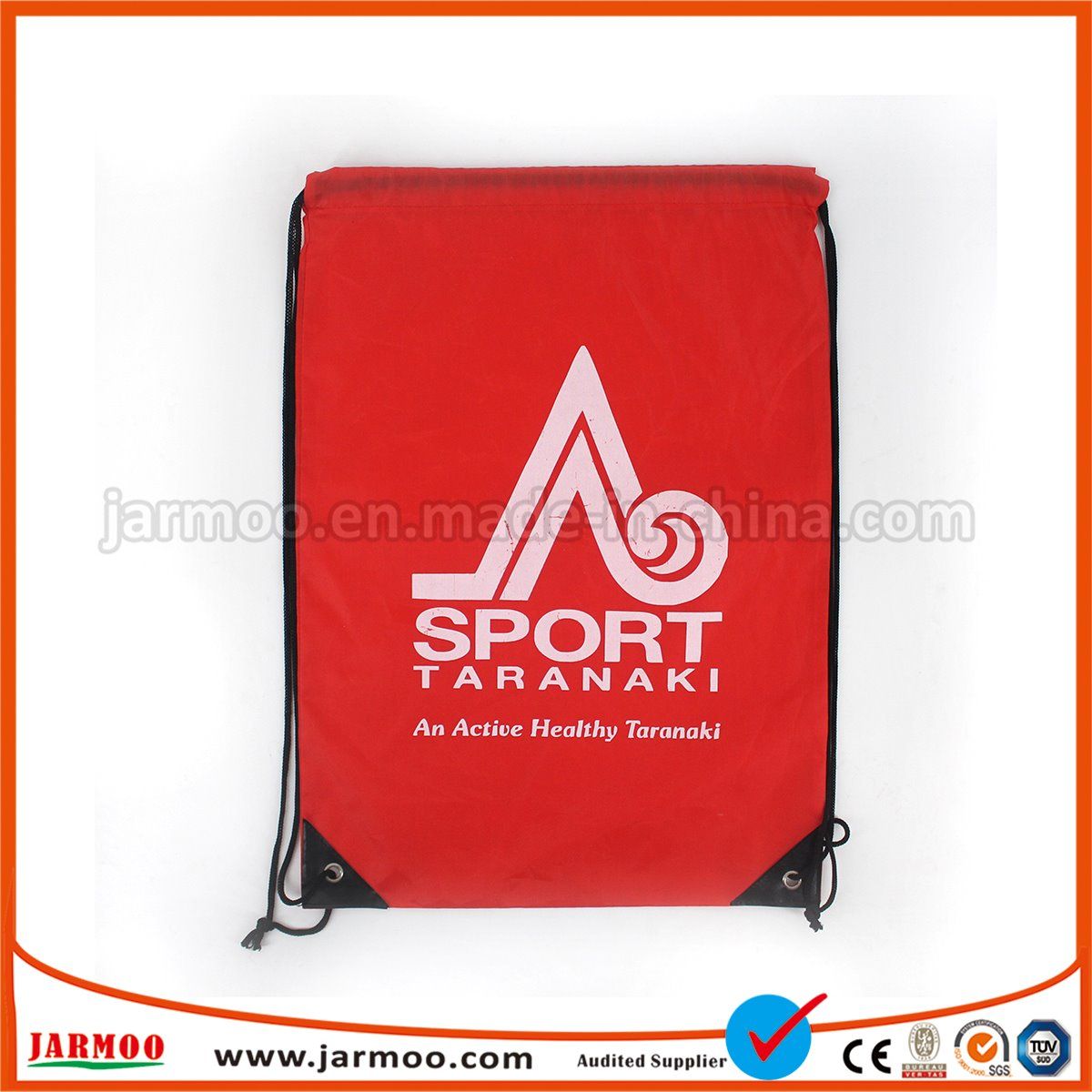 Cheap Colorful Custom Sports Drawstring Bag