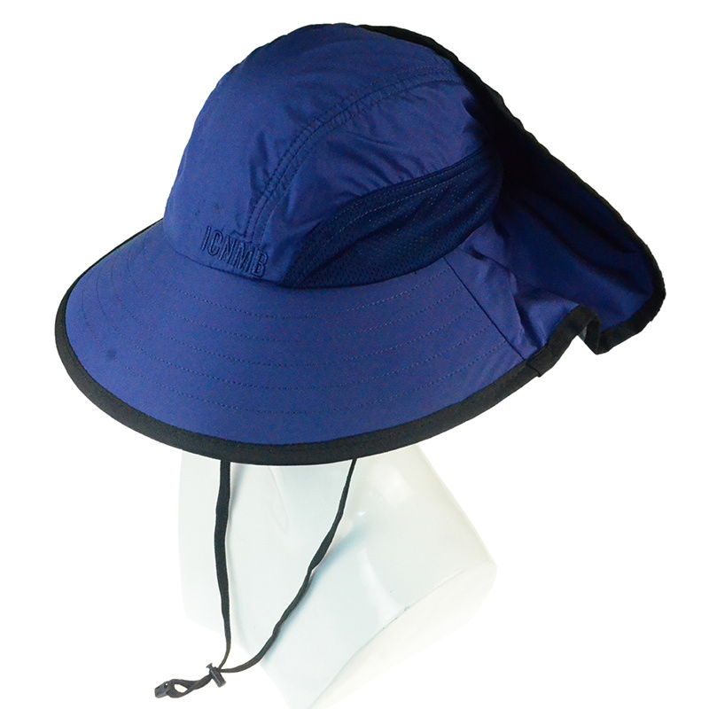 Sun Protection Cap with Customed Embroidery Logo