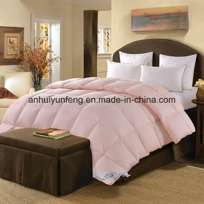 Patchwork Baffle Design Goose Down Comforter