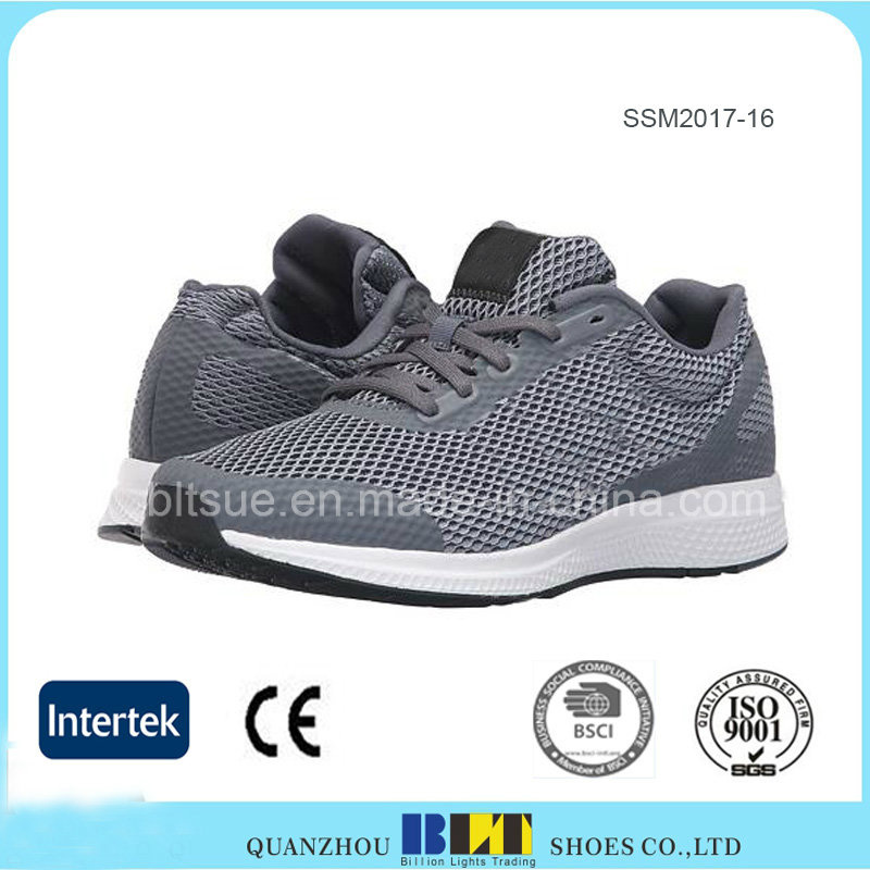 Athletic Breathable Fabric Lining with Mesh Upper Shoes