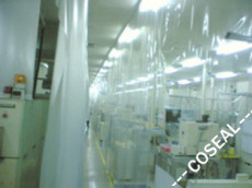 Industrial Refrigeration Plastic PVC Door Curtain