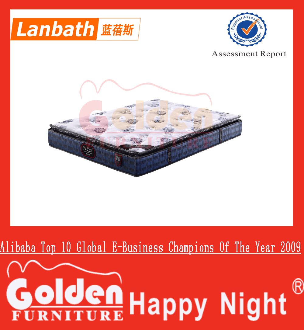 Flexible Mattress 3D Fabric 5zone Pocket Spring Mattress