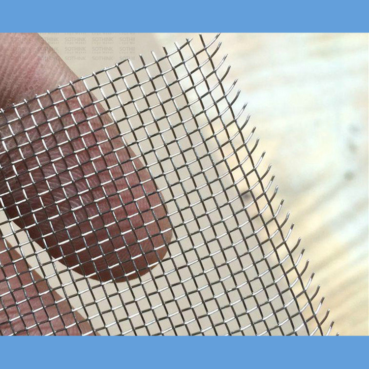 20 Mesh, 0.11/0.13 mm, Ss 304 Window Screen/Insect Screen/Anti-Mosquito Screen