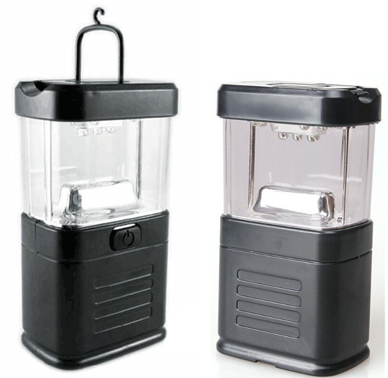 LED 1 Mode 250 Lumens Waterproof Mini Portable 11 LED Super Bright Camping Tent Lantern Lights