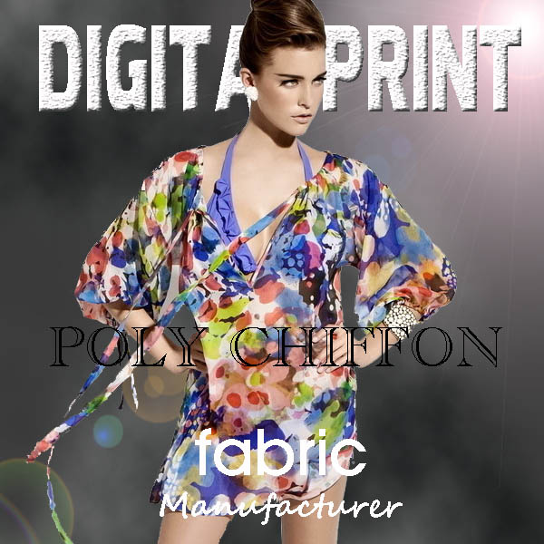2017 New Arrival Custom Design Digital Print Poly Fabric (JC-313)