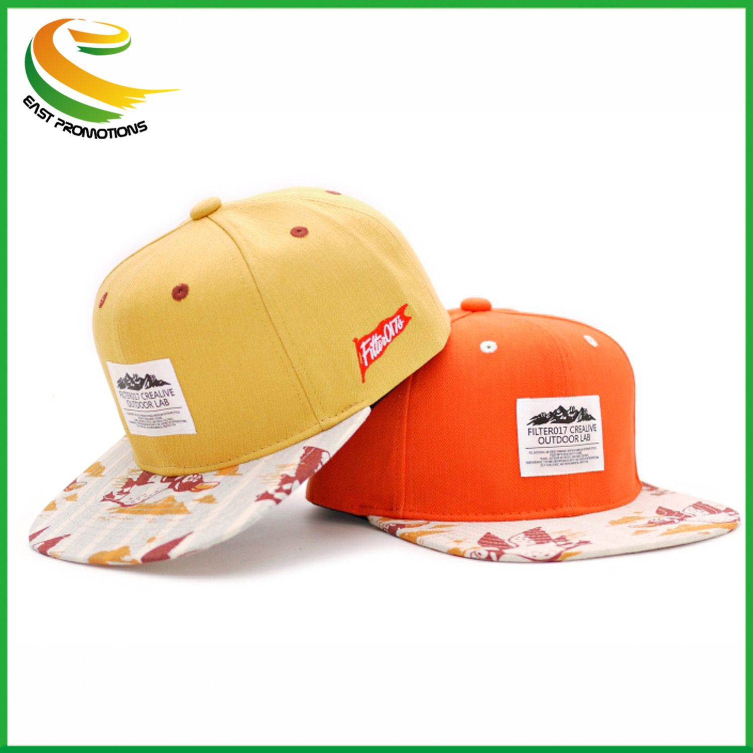 3D Embroidery Panel Snapback Baseball Hip-Hop Cap