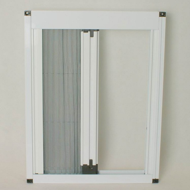 Detachable Systems Pleated Retractable Window Insect Screen