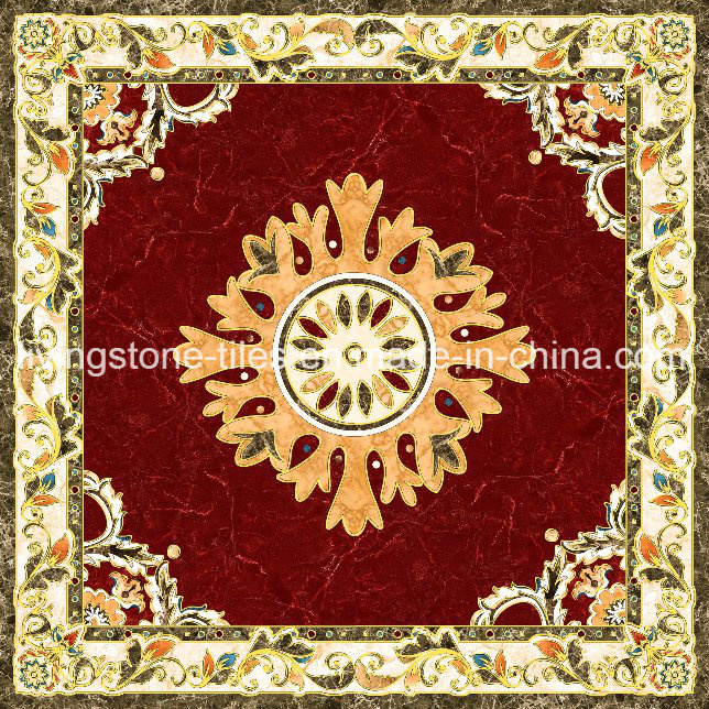 Red Carpet Design Puzzle Tiles for Hotel