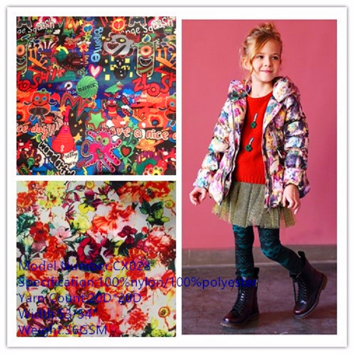Canxing 100%Nylon or 100% Polyester Java Print Fabric
