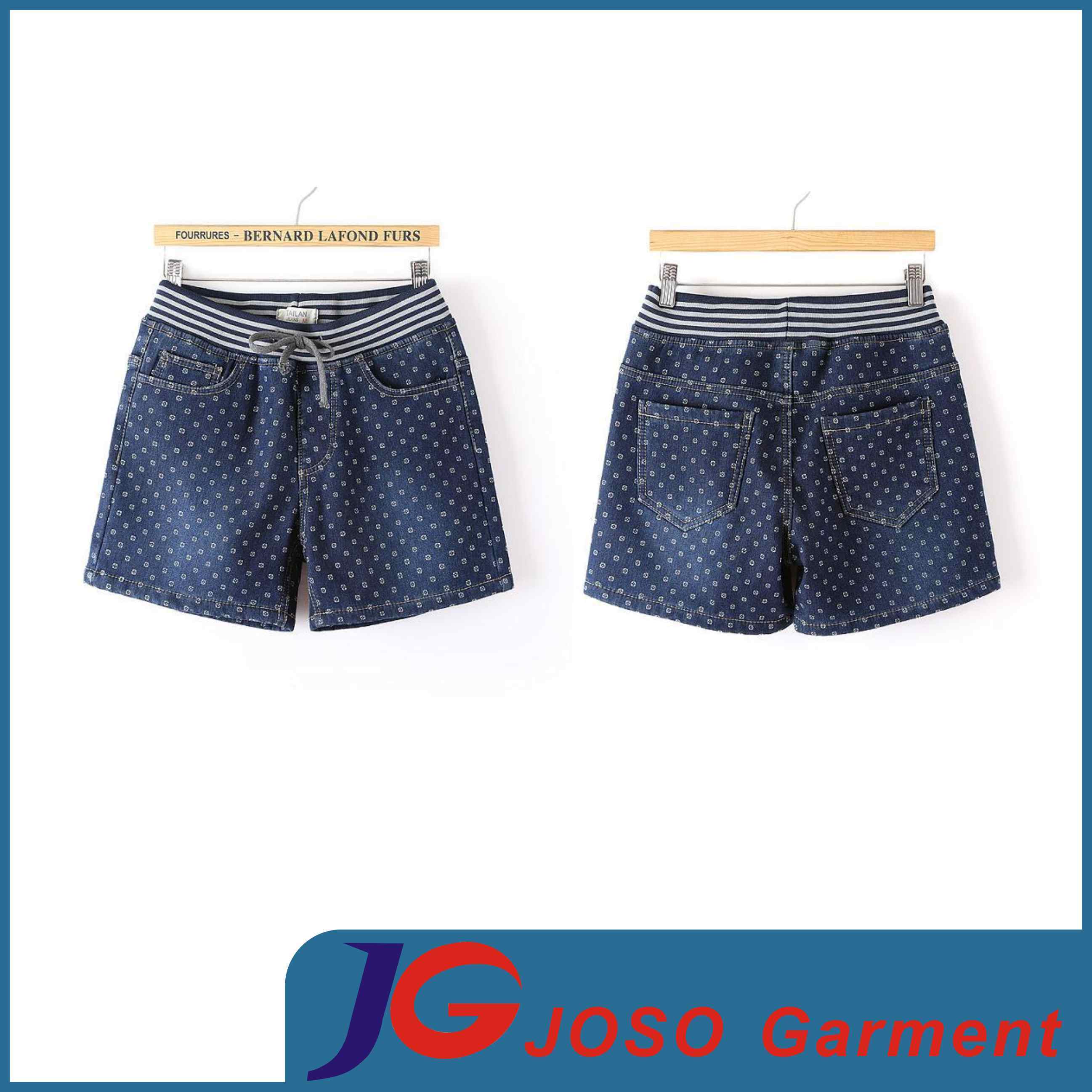 Women's Wave Point Denim Shorts (JC6050)