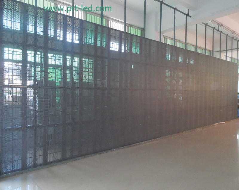 P10 mm Indoor Video LED Curtain with High Lighting Transparency