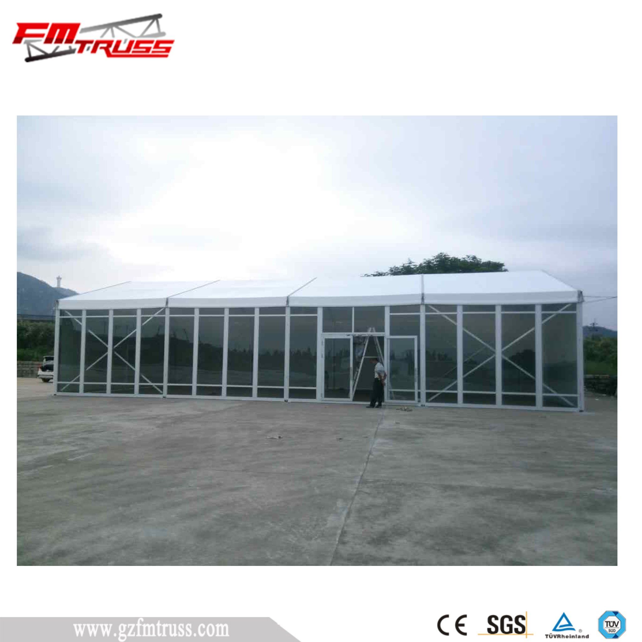 25X70m Tent for 1500 Sitting with Beautiful Chandeliers