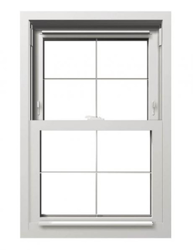 Divided Grille Fixed Window, Cheap Price & High Quality Double Hung Aluminum Window for High End House