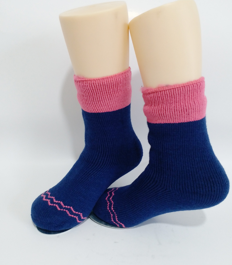 Cassimere Double Layer Crew Floor Socks