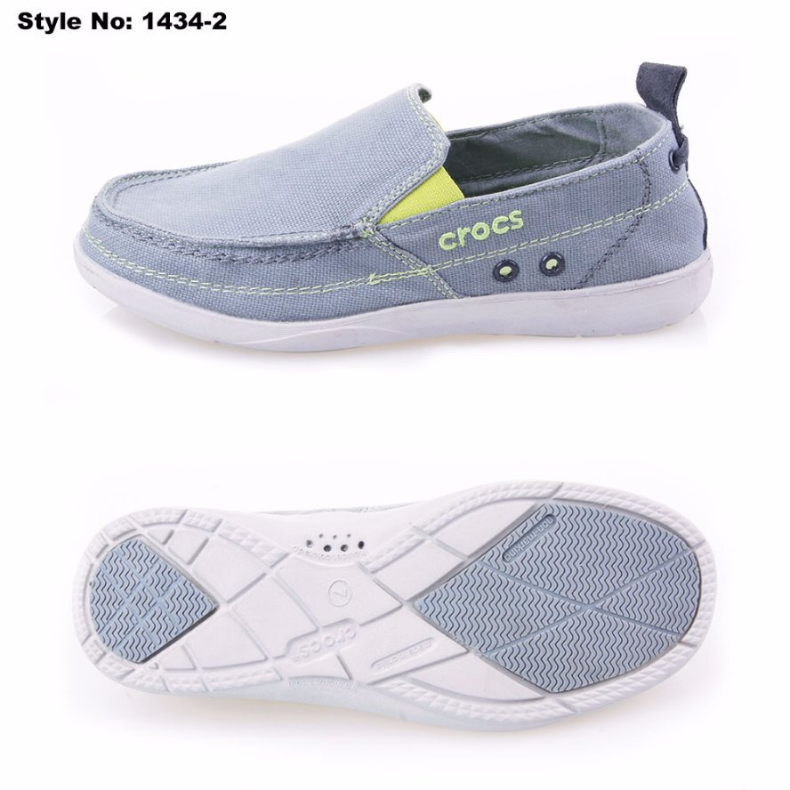 Simple Men EVA Slip on Casual Shoes with Canvas Uppper