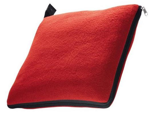 2 in 1 Fleece Travel Blanket and Pillow Set