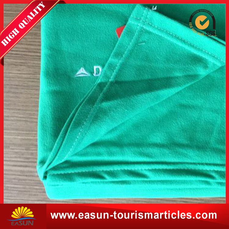 Hot-Sell Inflight Airline Blanket with Polar Fleece Material